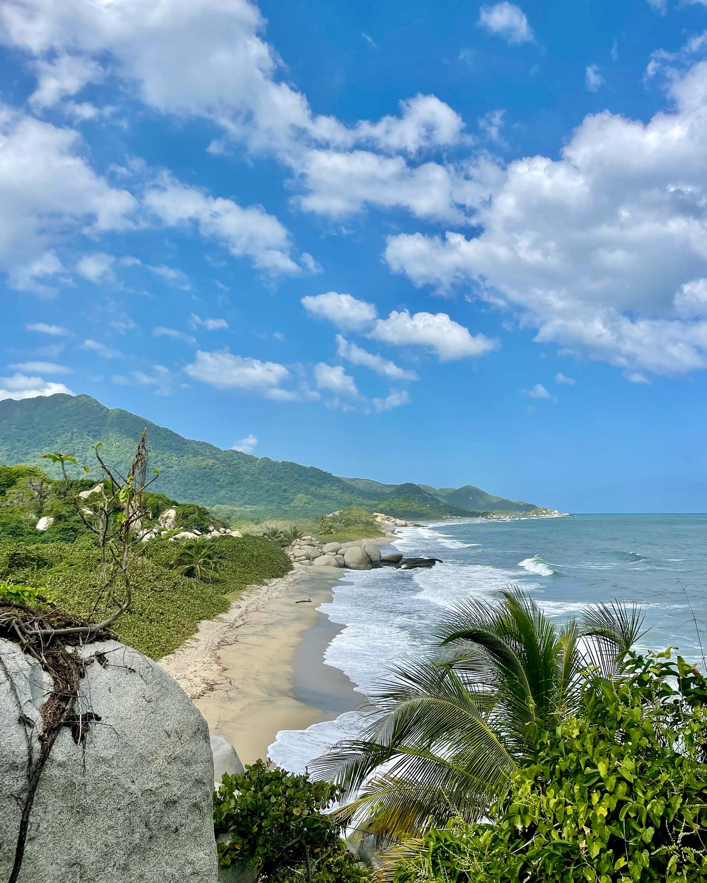 Vista de Parque Nacional Natural Tayrona