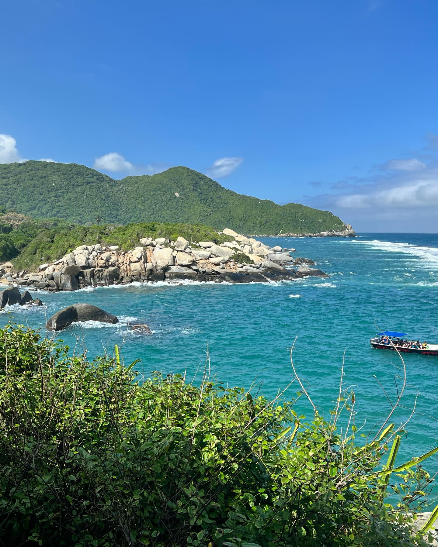 Vista de Parque Nacional Natural Tayrona