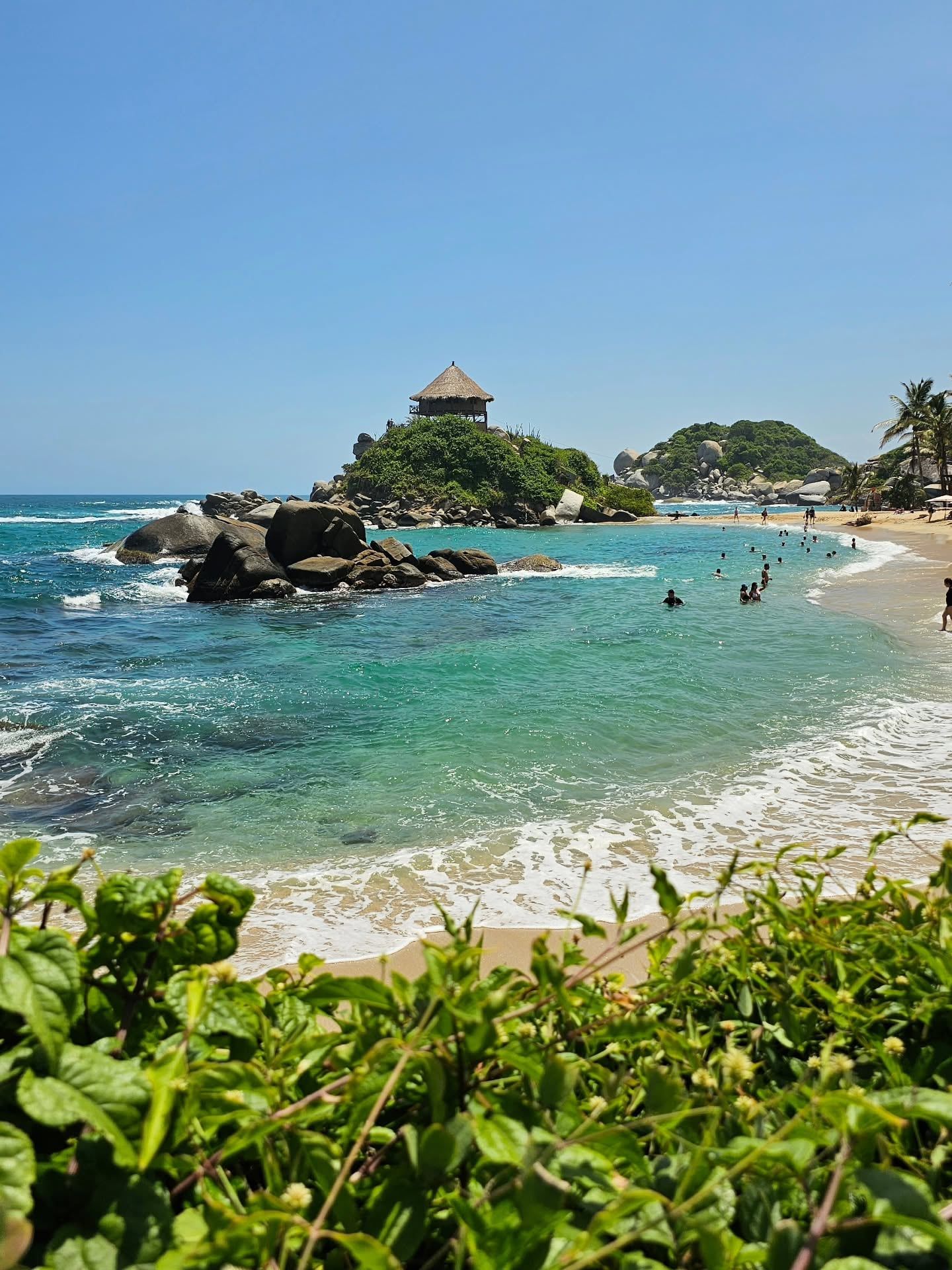 Vista de Parque Nacional Natural Tayrona